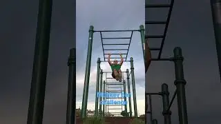 Monkey bar pull 🆙@Calisthenicsbasic
