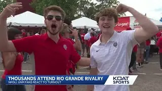 Rio Grande Rivalry draws more than 35,000 college football fans