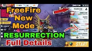 FreeFire New Mode RESURRECTION Tricks&Tips  Full Details  | Telugu | #HTG