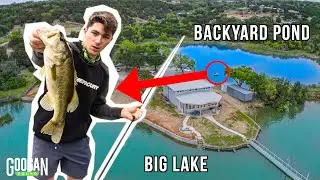 Googans CRASH LAKE HOUSE With a BACKYARD POND!