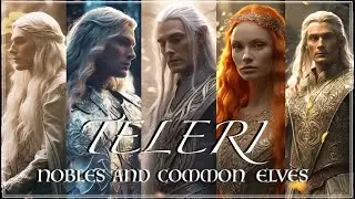 J.R.R. Tolkien Silmarillion Sindar Silvan Nandor and Falmari Elves - AI adaptation / ai generated