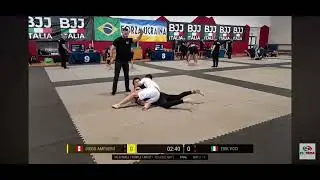Diego Ampuero vs Erik Voci | BJJ Italia National Championship Rome 2025 (-73,5 kg / Finals).