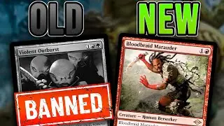 Post-Ban Modern Living End! Hello Bloodbraid Marauder &mdash; Modern Horizons 2 | Magic: The Gathering MTG