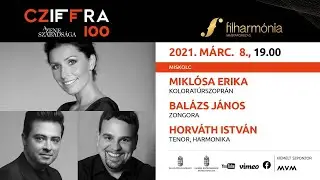 Miklósa Erika, Balázs János és Horváth István közös estje - Online közvetítés