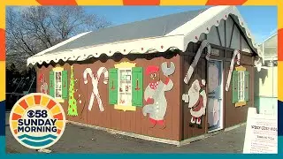 Рождественский &laquo;Чудаковатый домик для печенья&raquo; теперь существует в виде копии в теплицах Menomone...