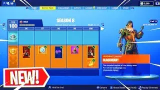 *NEW* SEASON 8 BATTLE PASS TIER 100 UNLOCKED! (Fortnite Season 8)