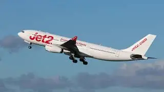 Jet2 A330(Airtanker) & A330 Aer Lingus departing