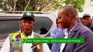 Tree Planting in Kenya. Change the Story Campaign
