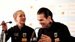 2026 European Championships, Pairs FS Press Conference