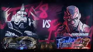 TEKKEN™8 Ranked Matches ~ Raijin ~ Jack-8 (Jin) vs. Fah 4K!