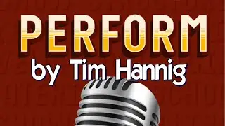 Magic Book Review: Perform by Tim Hannig