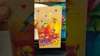 Easy DIY Card Idea #diycard #handmadecard #cardmaking #diycrafts #aestheticart #creativeideas