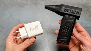 Как заряжать - Мини-турбовентилятор, Violent Blower X3 X6 X9 + Сколько времени требуется для заря...