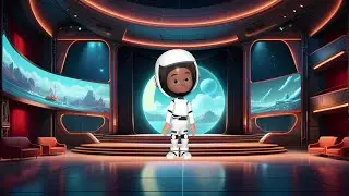Dream Big. Kids fun rhymes poem song about never giving up and chasing their dreams.