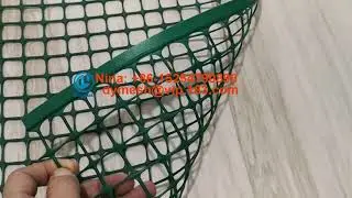 plastic square mesh machine plastic square mesh with flat edge+86-15254790898