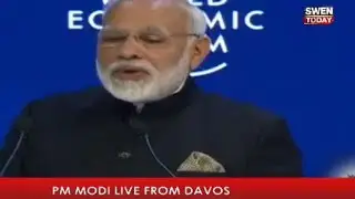 Davos 2018:  PM Narendra Modi LIVE FROM DAVOS