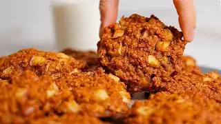 ОООЧЕНЬ ВКУСНОЕ ОВСЯНОЕ ПЕЧЕНЬЕ с яблоками! НЕВОЗМОЖНО устоять! Простой и быстрый рецепт