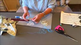 DIY Rustic Paper Heart Garland