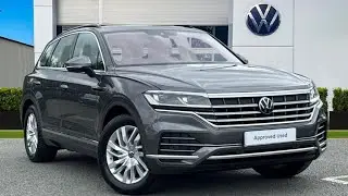 Approved Used Volkswagen Touareg SEL 3.0 TDI 231PS 4M in Silicon Grey | KV23FCF | Wrexham Volkswagen