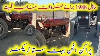 Massey Ferguson 240 Perkins Engine Model 1988 For Sale || Used Tractors For Sale || Khanewal Motors