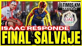 🇲🇽🔥 ISAAC DEL TORO EN EL FINAL M&Aacute;S SALVAJE DEL UAE TOUR&hellip; &iexcl;MILAN SE LLEVA LA GLORIA! 😱🚴