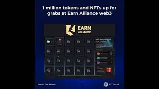 1 Million Tokens and NFTs up for grabs at Earn Alliance web3 gaming community event #shorts