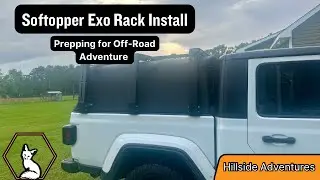 Gladiator Bed Upgrade! | Prepping for Off-Road with a Softopper Exo Rack Install