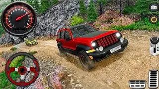 Offroad jeep driving simulator &mdash; Luxury 4x4 Prado Stunts &mdash; Android gameplay #1 