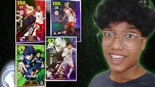 New Blue Lock inzaghi & more Cards First impression - eFootball 24 | Malayalam