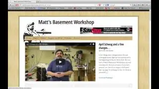 The New & Improved Matt's Basement Workshop Website Tour