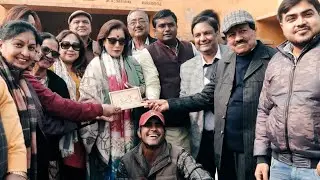 राष्ट्रीय मानव सेवा संस्थान के पदाधिकारीगणों नें पूनम सिन्हा के बरेली आगमन पर उनसे की मुलाकात