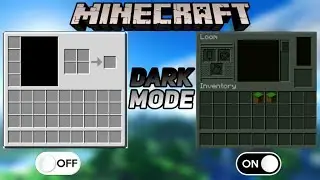 How To Enable Dark Mode In Minecraft Tlauncher {Dark Mode Resource Pack} [In Hindi] GAMEZO Official