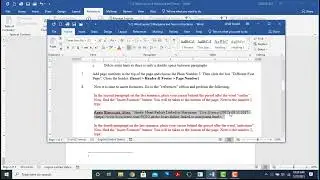 Word Lesson 5 Footnotes    Endnotes