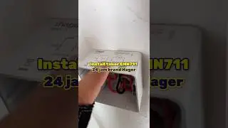 Cara pasang timer EHN711 24 jam brand Hager #madilengineering #prosolar #electricalinstallation
