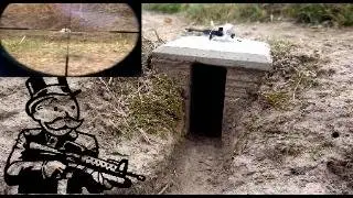 Full Auto Scope-cam RC Battle: Overwhelming Fire Superiority Ballistic Impact DIY 1/16 Clay Combat