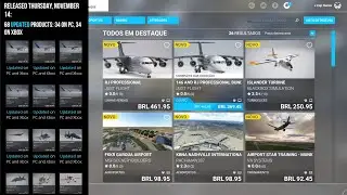 MSFS2020 &Uacute;ltima ATUALIZA&Ccedil;&Atilde;O DO MARKETPLACE antes do MSFS2024! (XBOX)