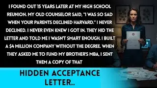 My Parents Rejected My Harvard Acceptance Without Telling Me &mdash; They Said Girls Don't Need Ivy Lea