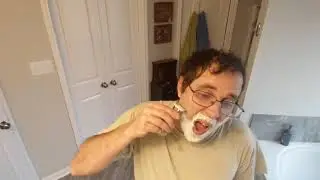 Midweek shave:Merkur 34c,Green mtn, Persona.