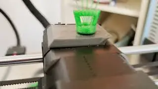 Example how work the ribbon extended with scotch tape