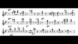 Jesse Van Ruller - Cedar Blues (Transcription)