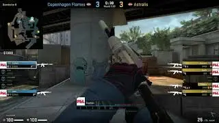 Astralis dupreeh 4k vs. Copenhagen Flames @ PGL Major 201