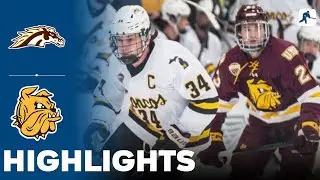 Western Michigan vs Minnesota Duluth | NCAA College Hockey | Highlights - December 06, 2025