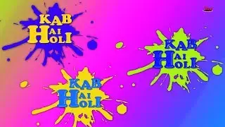 Happy Holi Gabbar Style Ecard