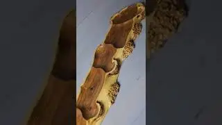Stunning Table Made from Spiny Oleaster Burl Wood | A Unique Piece of Nature for Your Home 🌳✨