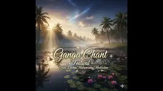 Ganga Chant – Soulful Hare Krishna Mahamantra Meditation on Sacred River Calm | MantraSoul Global