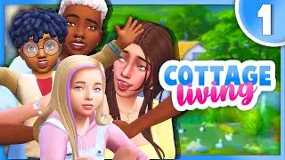 Welcome To The Countryside🐮🐔 | The Sims 4 Cottage Living Gameplay