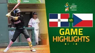 HIGHLIGHTS | 🇩🇴 Dominican Republic 🆚 🇨🇿 Czechia | WBSC U-12 Baseball World Cup 2025