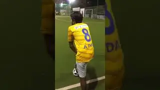 Rannvijay Singh Singha At the andrew turf for Squadrann fcs first match at rhe roots premier league!