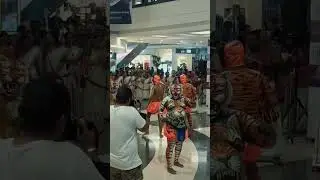 Mumbai Seawoods Mall - Pulikkali. #religion #onam #dance #culture #festival #music #art