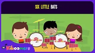6 Little Bats Lyric Video - The Kiboomers Preschool Songs & Nursery Rhymes Counting Song